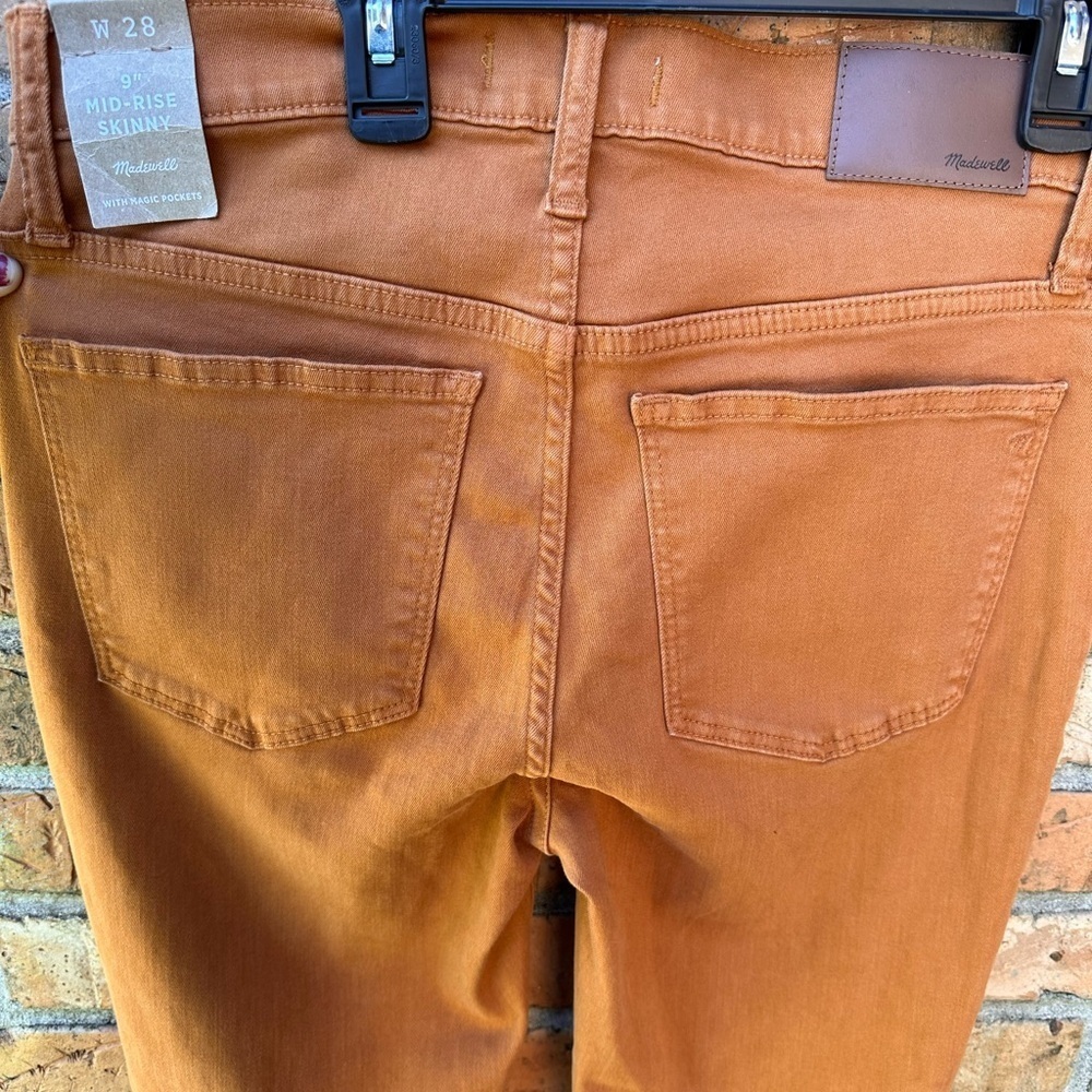 Madewell 9" Mid-Rise Skinny Jeans: - Picture 9 of 15